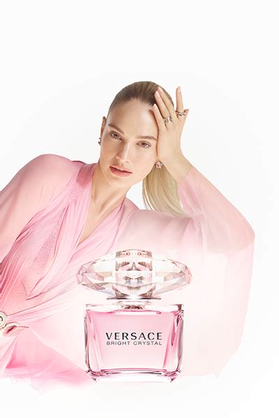 versace bright crystal advert model|lily james Versace campaign.